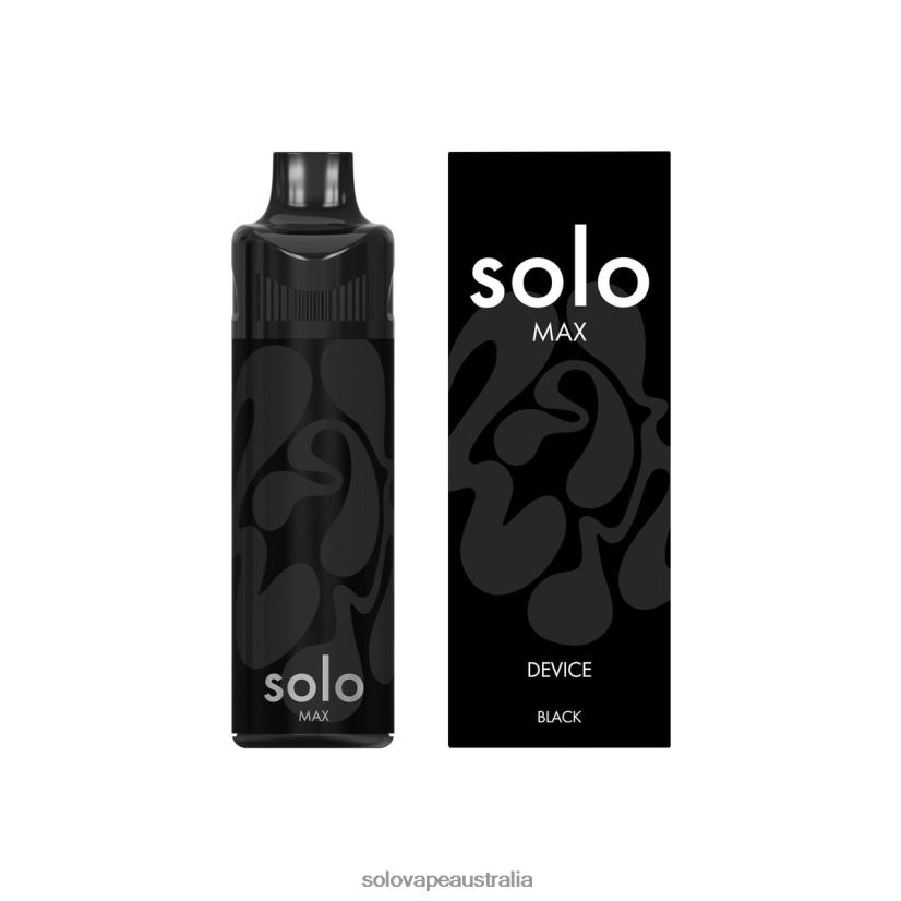 Black Solo MAX Pod Device ZN6LB072 | Solo Vape Nicotine